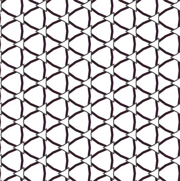 Abstrakte Geometrische Ornamentale Nahtlose Muster Design Hintergrund Vektorillustration — Stockvektor