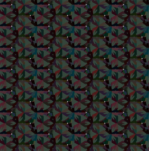 Modèle Vectoriel Ornemental Géométrique Texture Design Sans Couture — Image vectorielle