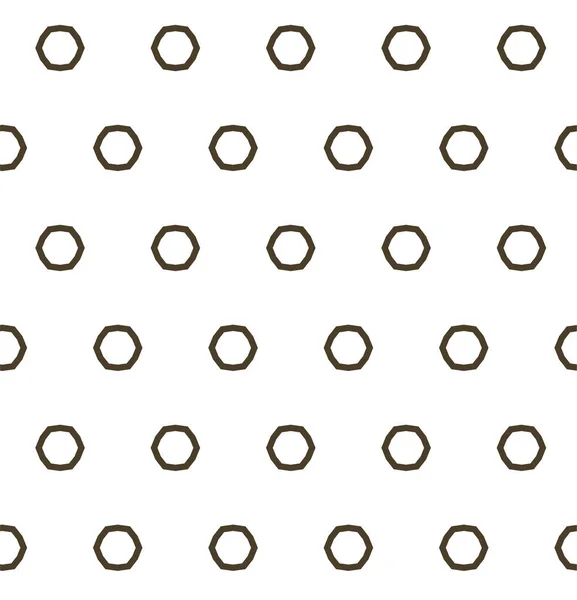 Abstrakt Geometriskt Dekorativt Sömlöst Mönster Design Bakgrund Vektor Illustration — Stock vektor