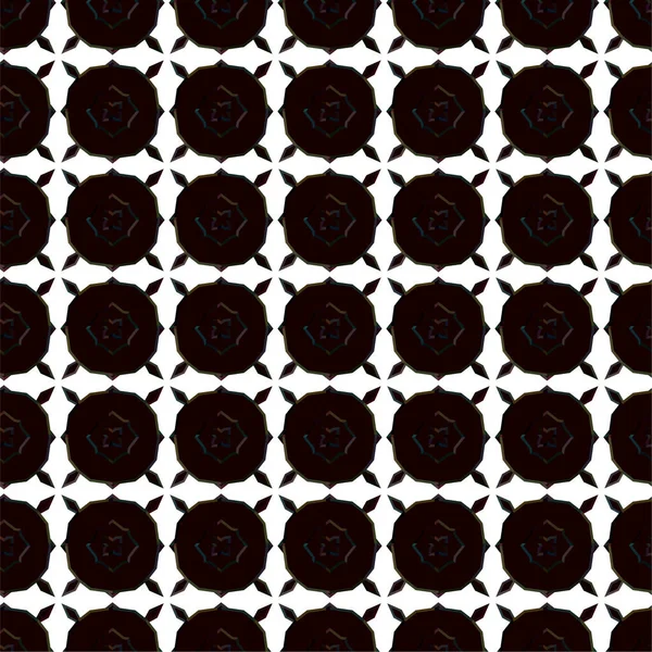 Motif Ornemental Géométrique Abstrait Sans Couture Fond Design Illustration Vectorielle — Image vectorielle