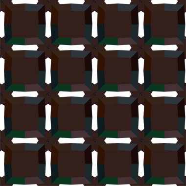 Soyut geometrik süslemesiz desen. tasarım arkaplanı, vektör illüstrasyonu