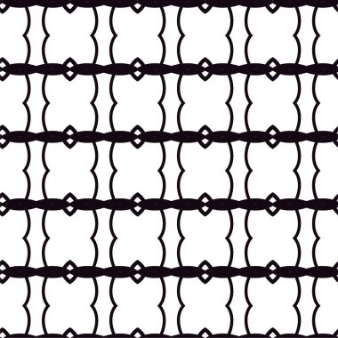 Soyut geometrik süslemesiz desen. tasarım arkaplanı, vektör illüstrasyonu