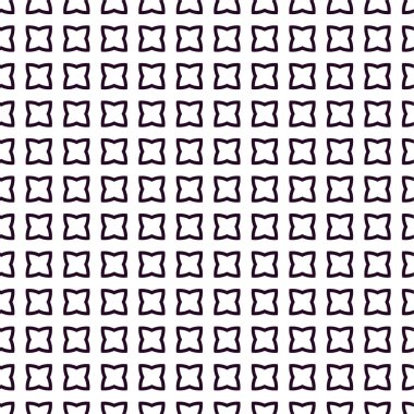 Geometrik süslemeli vektör deseni. Kusursuz tasarım dokusu 