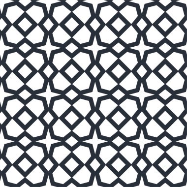Soyut geometrik süslemesiz desen. tasarım arkaplanı, vektör illüstrasyonu