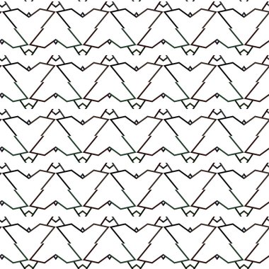 Soyut geometrik süslemesiz desen. tasarım arkaplanı, vektör illüstrasyonu