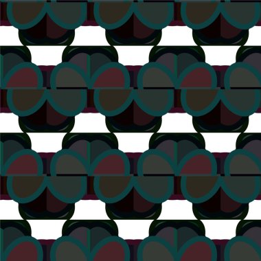 Soyut geometrik süslemesiz desen. tasarım arkaplanı, vektör illüstrasyonu