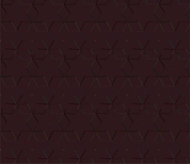 Geometrik süslemeli vektör deseni. Kusursuz tasarım dokusu 