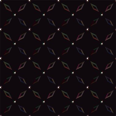 Soyut geometrik süslemesiz desen. tasarım arkaplanı, vektör illüstrasyonu