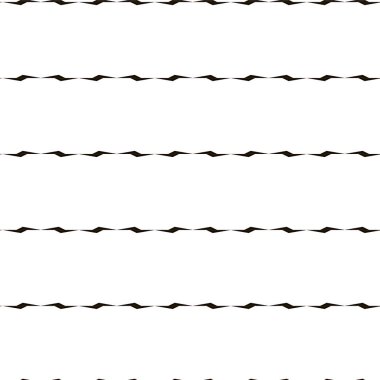 Geometrik süslemeli vektör deseni. Kusursuz tasarım dokusu 