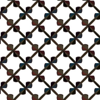 Soyut geometrik süslemesiz desen. tasarım arkaplanı, vektör illüstrasyonu