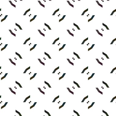 Soyut geometrik süslemesiz desen. tasarım arkaplanı, vektör illüstrasyonu