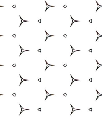 Soyut geometrik süslemesiz desen. tasarım arkaplanı, vektör illüstrasyonu