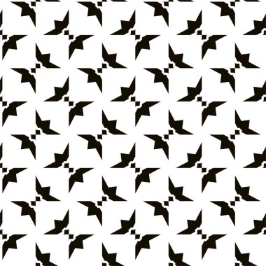 Soyut geometrik süslemesiz desen. tasarım arkaplanı, vektör illüstrasyonu