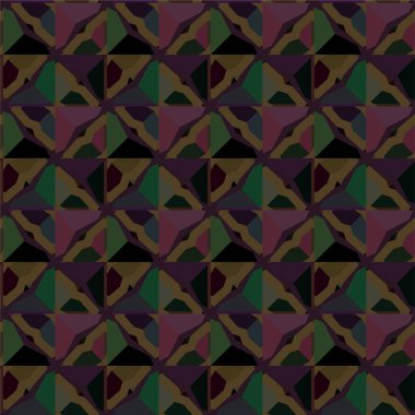 Soyut geometrik süslemesiz desen. tasarım arkaplanı, vektör illüstrasyonu