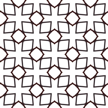 Soyut geometrik süslemesiz desen. tasarım arkaplanı, vektör illüstrasyonu