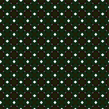 Geometrik süslemeli vektör deseni. Kusursuz tasarım dokusu 