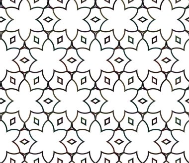 Soyut geometrik süslemesiz desen. tasarım arkaplanı, vektör illüstrasyonu