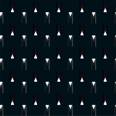 Soyut geometrik süslemesiz desen. tasarım arkaplanı, vektör illüstrasyonu