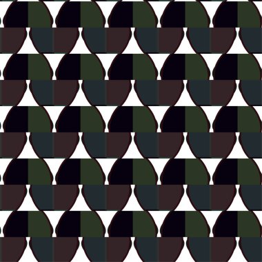 Soyut geometrik süslemesiz desen. tasarım arkaplanı, vektör illüstrasyonu