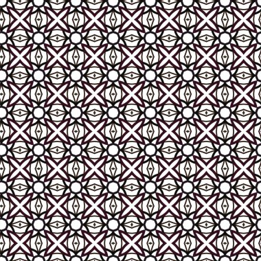 Soyut geometrik süslemesiz desen. tasarım arkaplanı, vektör illüstrasyonu