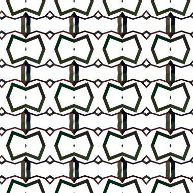 Soyut geometrik süslemesiz desen. tasarım arkaplanı, vektör illüstrasyonu