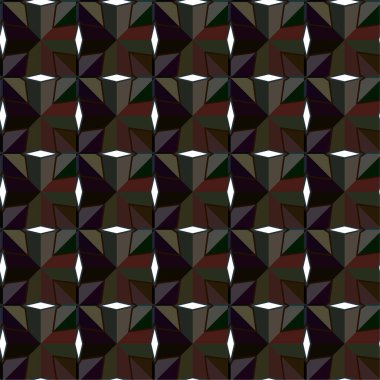 Soyut geometrik süslemesiz desen. tasarım arkaplanı, vektör illüstrasyonu