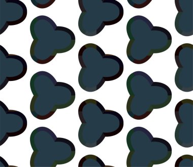 Geometrik süslemeli vektör deseni. Kusursuz tasarım dokusu 