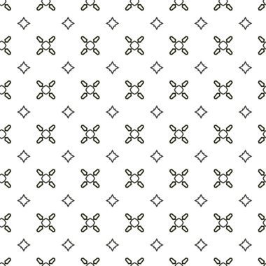 Soyut geometrik süslemesiz desen. tasarım arkaplanı, vektör illüstrasyonu