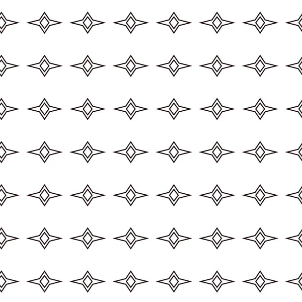 Геометрический Орнаментальный Векторный Рисунок Бесшовная Текстура Дизайна — стоковый вектор