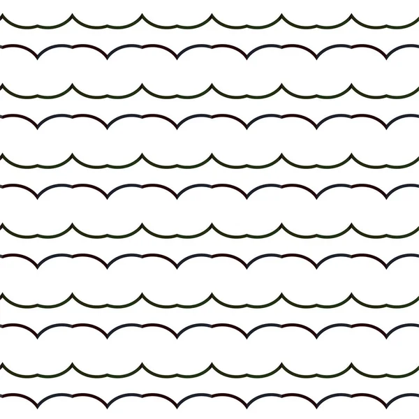 Resumo Padrão Ornamental Sem Costura Geométrica Fundo Projeto Ilustração Vetorial —  Vetores de Stock