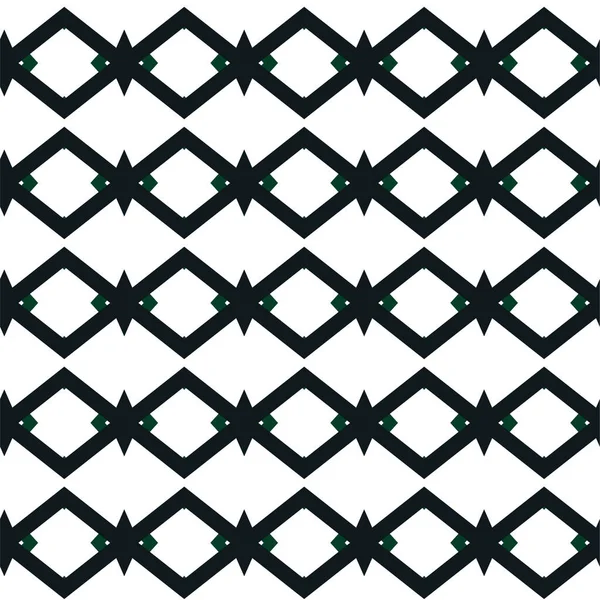 Abstrakte Geometrische Ornamentale Nahtlose Muster Design Hintergrund Vektorillustration — Stockvektor