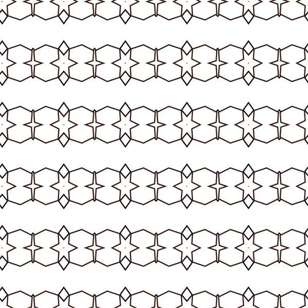 Motif Ornemental Géométrique Abstrait Sans Couture Fond Design Illustration Vectorielle — Image vectorielle