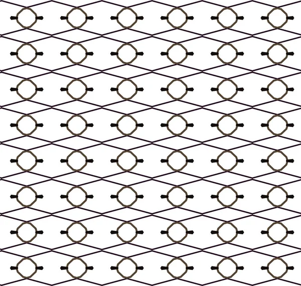 Resumo Padrão Ornamental Sem Costura Geométrica Fundo Projeto Ilustração Vetorial — Vetor de Stock