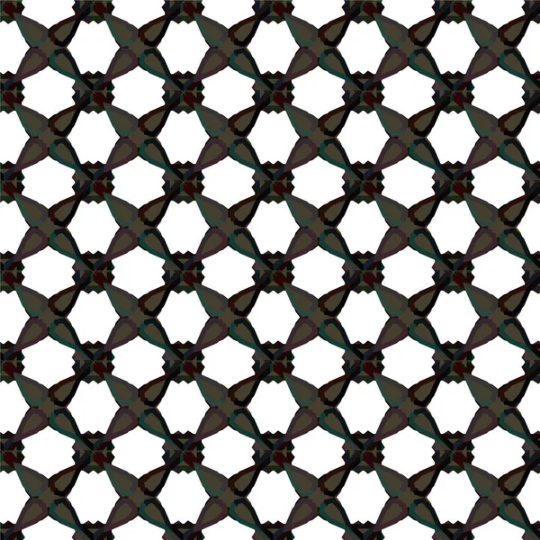 Patrón Vectorial Ornamental Geométrico Textura Diseño Sin Costuras — Archivo Imágenes Vectoriales