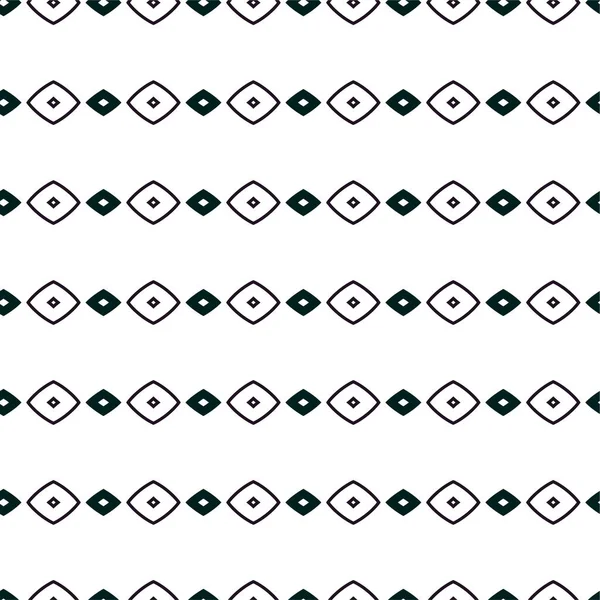 Abstrakte Geometrische Ornamentale Nahtlose Muster Design Hintergrund Vektorillustration — Stockvektor