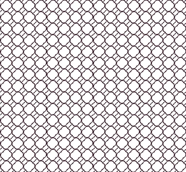 Resumo Padrão Ornamental Sem Costura Geométrica Fundo Projeto Ilustração Vetorial — Vetor de Stock