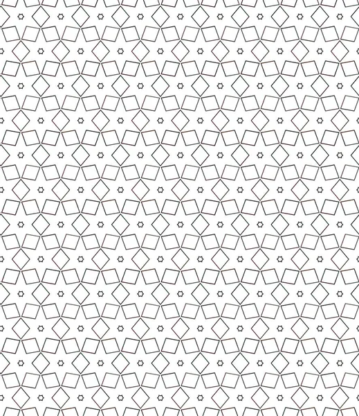 Abstrakte Geometrische Ornamentale Nahtlose Muster Design Hintergrund Vektorillustration — Stockvektor