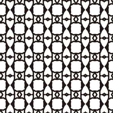 Soyut geometrik süslemesiz desen. tasarım arkaplanı, vektör illüstrasyonu