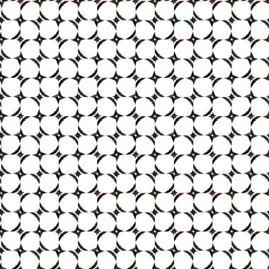 Geometrik süslemeli vektör deseni. Kusursuz tasarım dokusu 