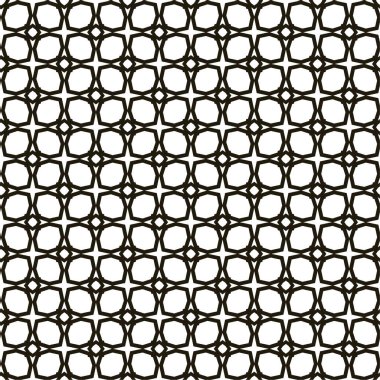 Soyut geometrik süslemesiz desen. tasarım arkaplanı, vektör illüstrasyonu