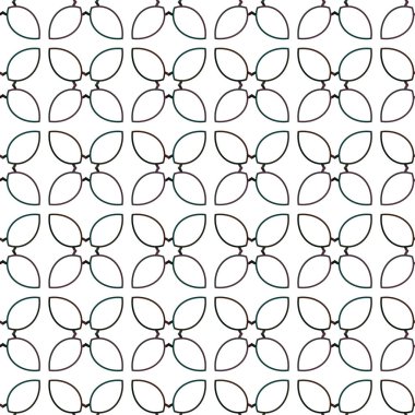 Soyut geometrik süslemesiz desen. tasarım arkaplanı, vektör illüstrasyonu