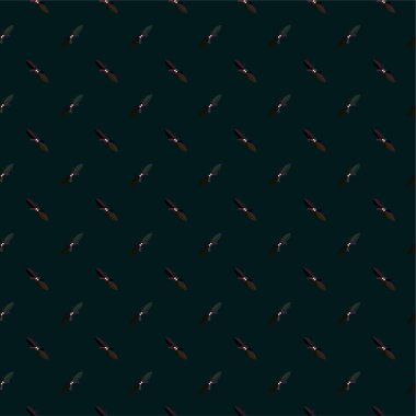 Geometrik süslemeli vektör deseni. Kusursuz tasarım dokusu 