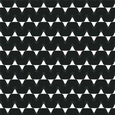 Geometrik süslemeli vektör deseni. Kusursuz tasarım dokusu 