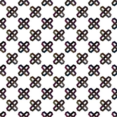 Soyut geometrik süslemesiz desen. tasarım arkaplanı, vektör illüstrasyonu