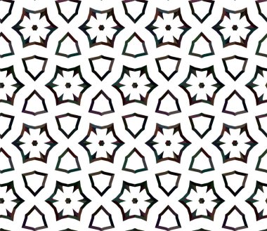 Soyut geometrik süslemesiz desen. tasarım arkaplanı, vektör illüstrasyonu
