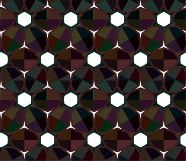 Soyut geometrik süslemesiz desen. tasarım arkaplanı, vektör illüstrasyonu