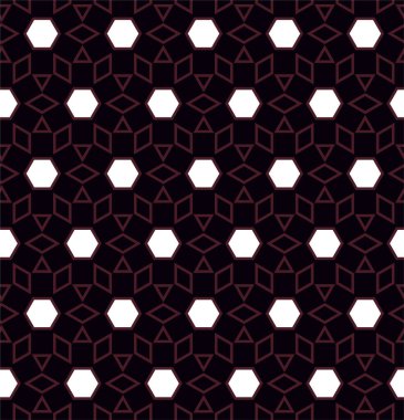 Soyut geometrik süslemesiz desen. tasarım arkaplanı, vektör illüstrasyonu