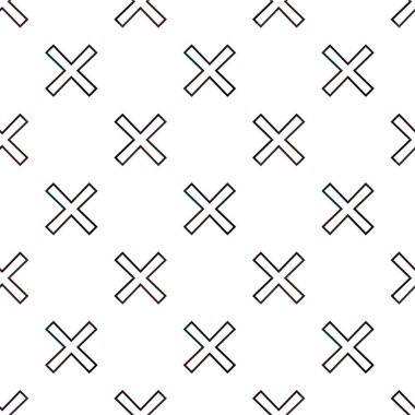 Soyut geometrik süslemesiz desen. tasarım arkaplanı, vektör illüstrasyonu