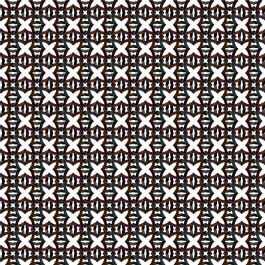 Soyut geometrik süslemesiz desen. tasarım arkaplanı, vektör illüstrasyonu