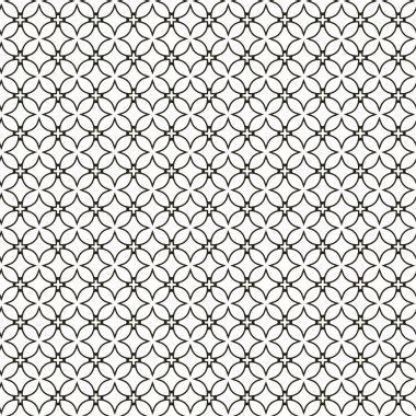 Soyut geometrik süslemesiz desen. tasarım arkaplanı, vektör illüstrasyonu